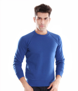 Casual Tees Full Sleeve Solid Men's Sweatshirt