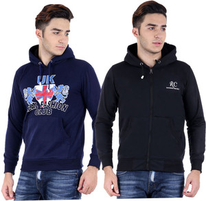 Hardys Full Sleeve Solid Men's Sweatshirt