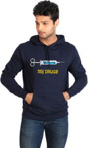 Campus Sutra Full Sleeve Solid Men Sweatshirt
