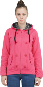Be-Beu Full Sleeve Solid Women's Sweatshirt