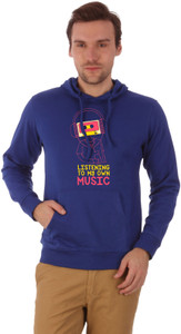 Campus Sutra Full Sleeve Solid Men Sweatshirt