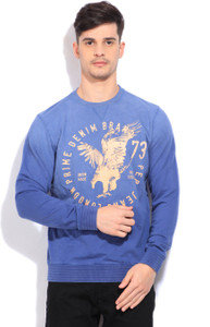 Pepe Jeans Full Sleeve Printed Men's Sweatshirt