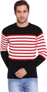 Bunai Full Sleeve Striped Men's Sweatshirt