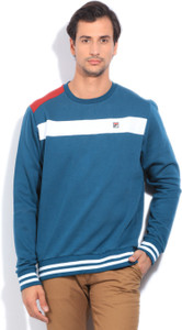 Fila Full Sleeve Solid Men's Sweatshirt