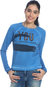 Only Full Sleeve Printed Women's Sweatshirt