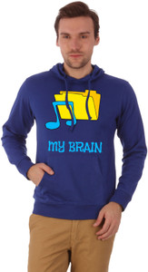 Campus Sutra Full Sleeve Solid Men Sweatshirt