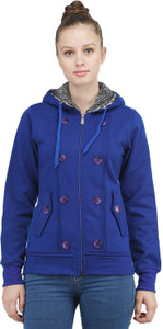 Be-Beu Full Sleeve Solid Women's Sweatshirt