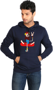 Campus Sutra Full Sleeve Solid Men Sweatshirt