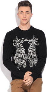 Ed Hardy Full Sleeve Printed Men's Sweatshirt