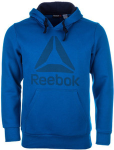 reebok full sleeve solid men's sweatshirt