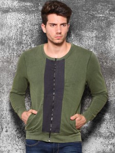 WROGN Full Sleeve Solid Men's Sweatshirt