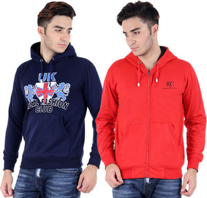 Hardys Full Sleeve Solid Men's Sweatshirt