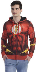 Dc Comic Full Sleeve Printed Men's Sweatshirt