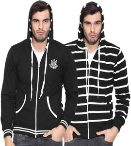 Sports 52 Wear Full Sleeve Solid Men's Reversible Sweatshirt