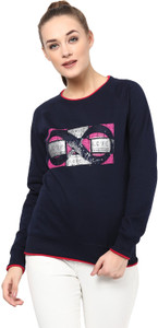 Cayman Full Sleeve Graphic Print Women's Sweatshirt