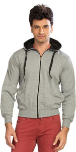 Alan Jones Full Sleeve Solid Men's Sweatshirt