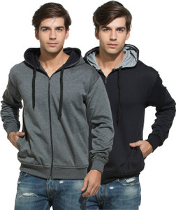 Alan Jones Full Sleeve Solid Men's Sweatshirt