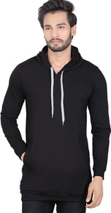 LUCfashion Full Sleeve Self Design Men's Sweatshirt