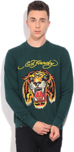 Ed Hardy Full Sleeve Printed Men's Sweatshirt