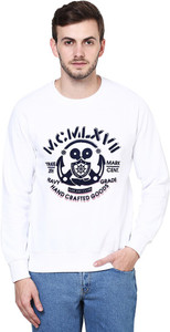 British Cross Full Sleeve Printed Men's Sweatshirt
