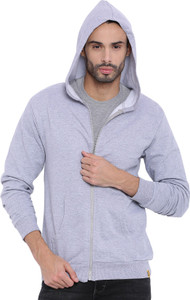 Campus Sutra Full Sleeve Solid Men Sweatshirt