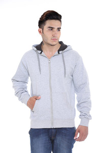 Van Galis Full Sleeve Self Design Men's Sweatshirt
