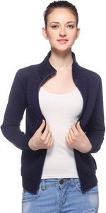 Fasnoya Full Sleeve Self Design Women's Sweatshirt