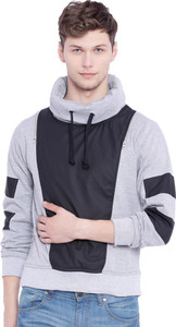 Campus Sutra Full Sleeve Solid Men Sweatshirt