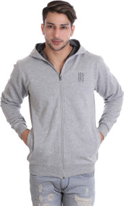 Aubert Liano Full Sleeve Solid Men's Reversible Sweatshirt