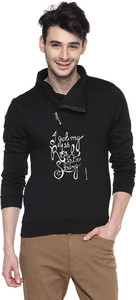 Campus Sutra Full Sleeve Printed Men Sweatshirt