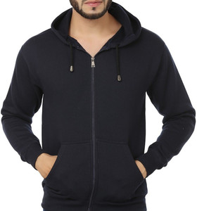 Adbucks Full Sleeve Solid Men's Sweatshirt