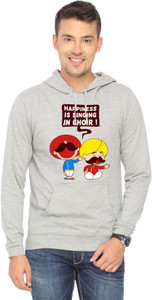 Campus Sutra Full Sleeve Solid Men Sweatshirt