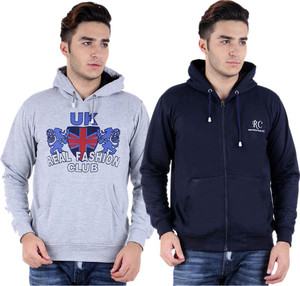 Hardys Full Sleeve Solid Men's Sweatshirt