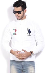 U.S. Polo Assn. Full Sleeve Solid Men's Sweatshirt