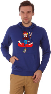 Campus Sutra Full Sleeve Solid Men Sweatshirt