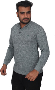 Prayag Full Sleeve Self Design Men's Sweatshirt