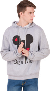 flying star Full Sleeve Solid Men's Sweatshirt