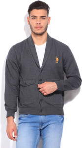 U.S. Polo Assn. Full Sleeve Solid Men's Sweatshirt