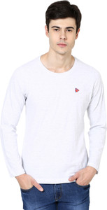 British Cross Full Sleeve Solid Men's Sweatshirt