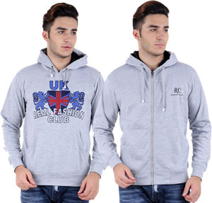 Hardys Full Sleeve Solid Men's Sweatshirt