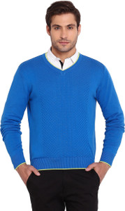 Bunai Full Sleeve Solid Men's Sweatshirt