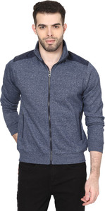 British Cross Full Sleeve Solid Men's Sweatshirt