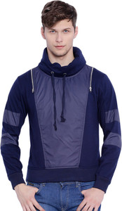 Campus Sutra Full Sleeve Solid Men Sweatshirt