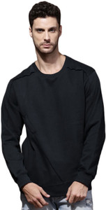 Roadster Full Sleeve Solid Men's Sweatshirt
