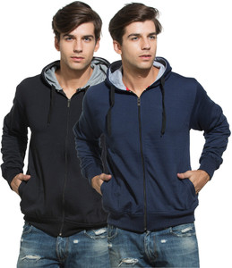 Alan Jones Full Sleeve Solid Men's Sweatshirt