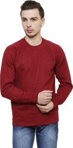 Casual Tees Full Sleeve Solid Men's Sweatshirt