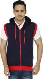 Candy House Sleeveless Solid Men's Sweatshirt