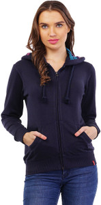 Wake Up Competition Full Sleeve Solid Women's Sweatshirt
