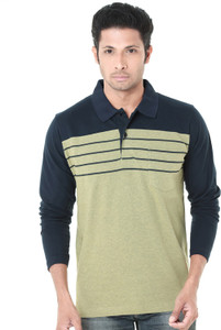 Wexford Full Sleeve Striped Men's Sweatshirt