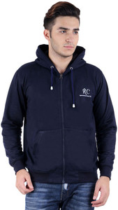 Hardys Full Sleeve Solid Men's Sweatshirt